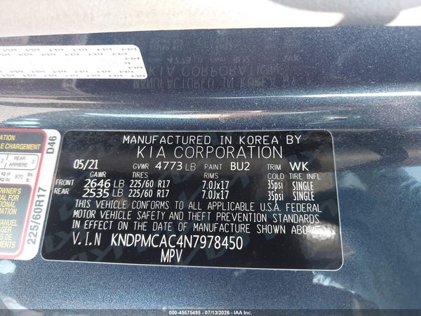 2022 KIA SPORTAGE LX
