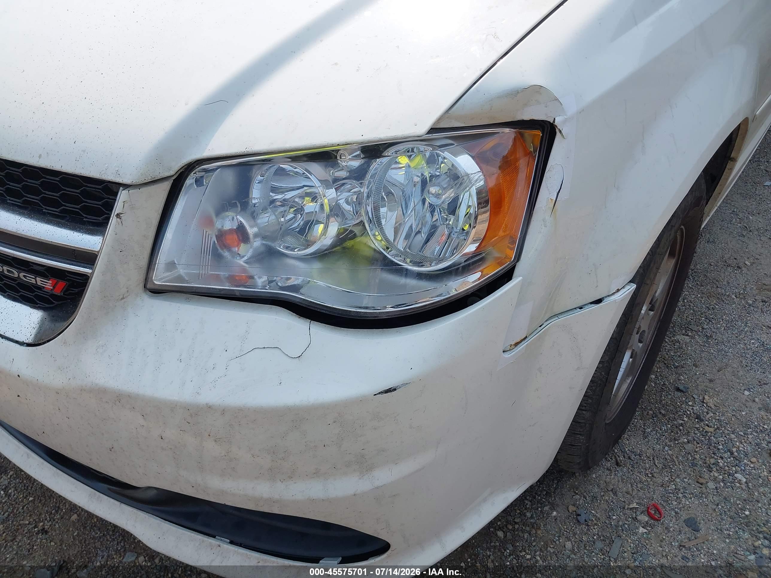 2012 DODGE GRAND CARAVAN SXT