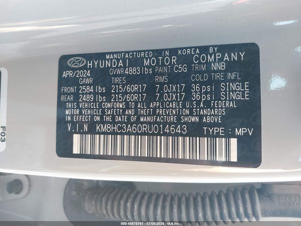 2024 HYUNDAI KONA ELECTRIC SEL