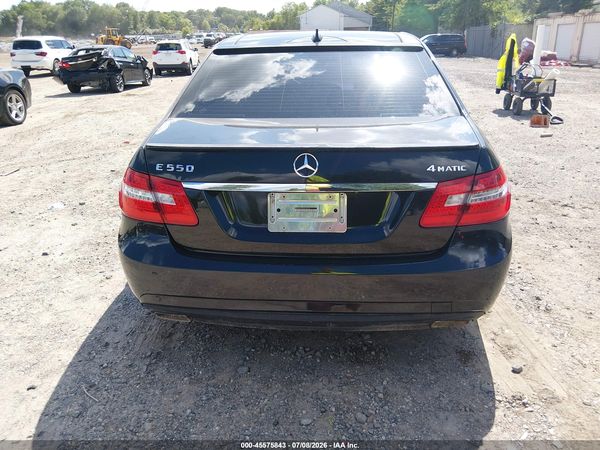 2010 MERCEDES-BENZ E 550 E550 4-MATIC