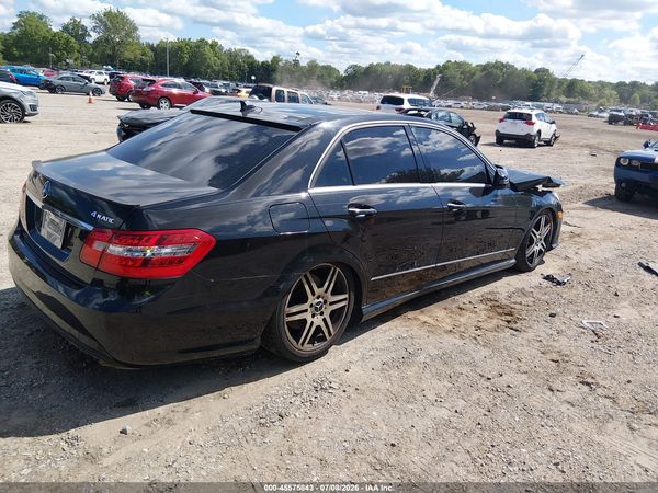 2010 MERCEDES-BENZ E 550 E550 4-MATIC