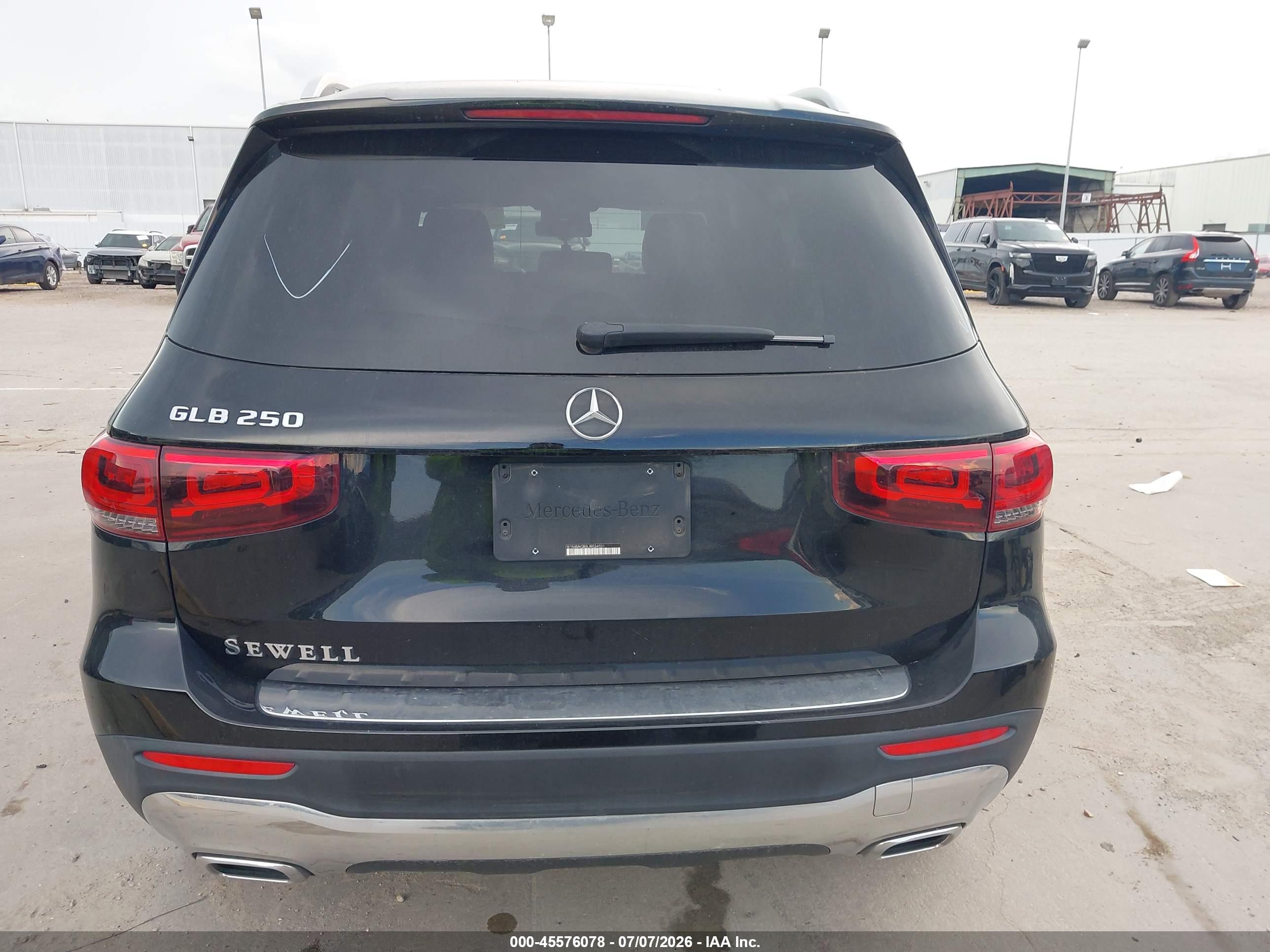 2020 MERCEDES-BENZ GLB 250 GLB250