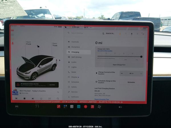 2021 TESLA MODEL Y
