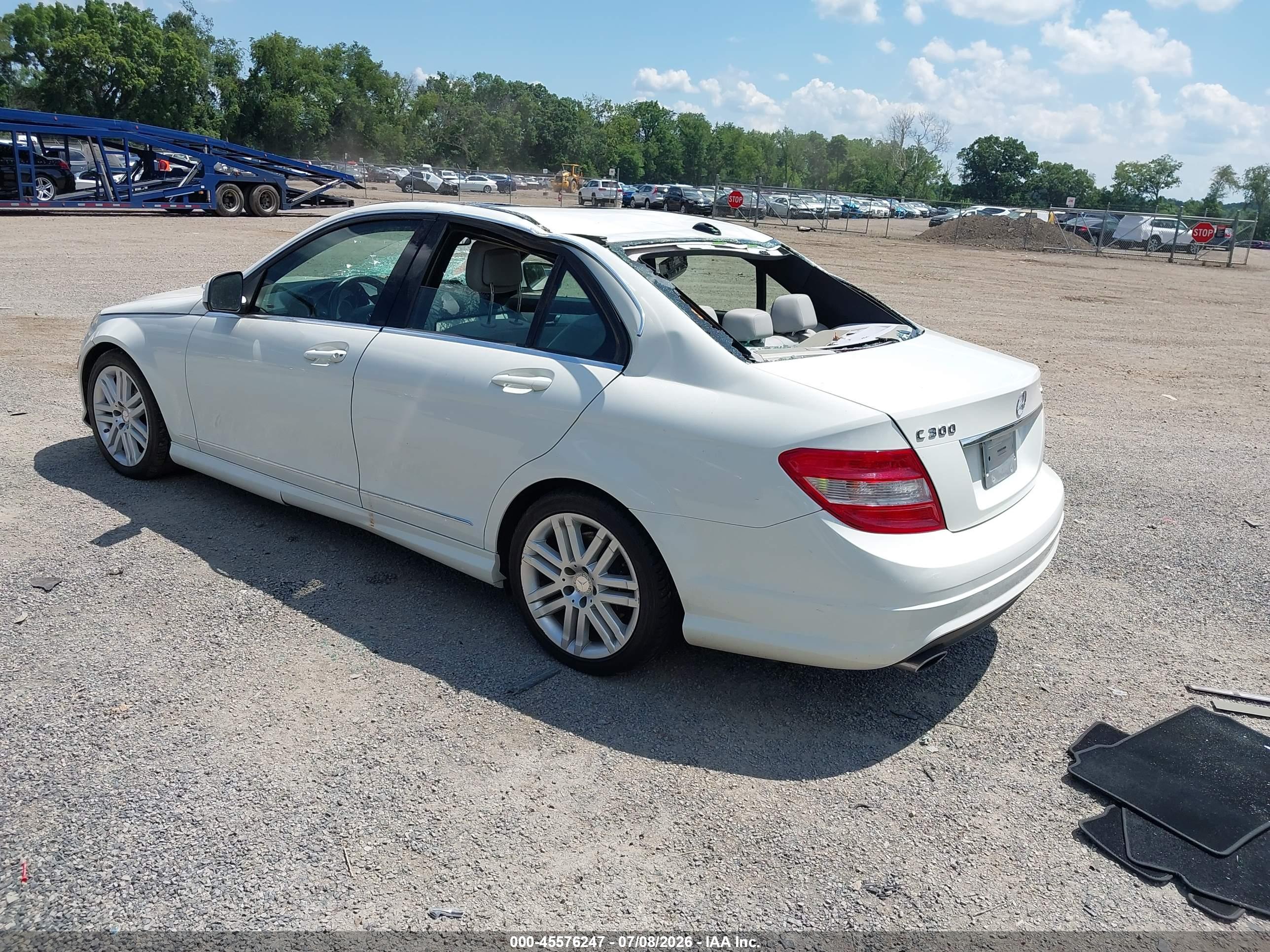 2009 MERCEDES-BENZ C 300 C300 4-MATIC