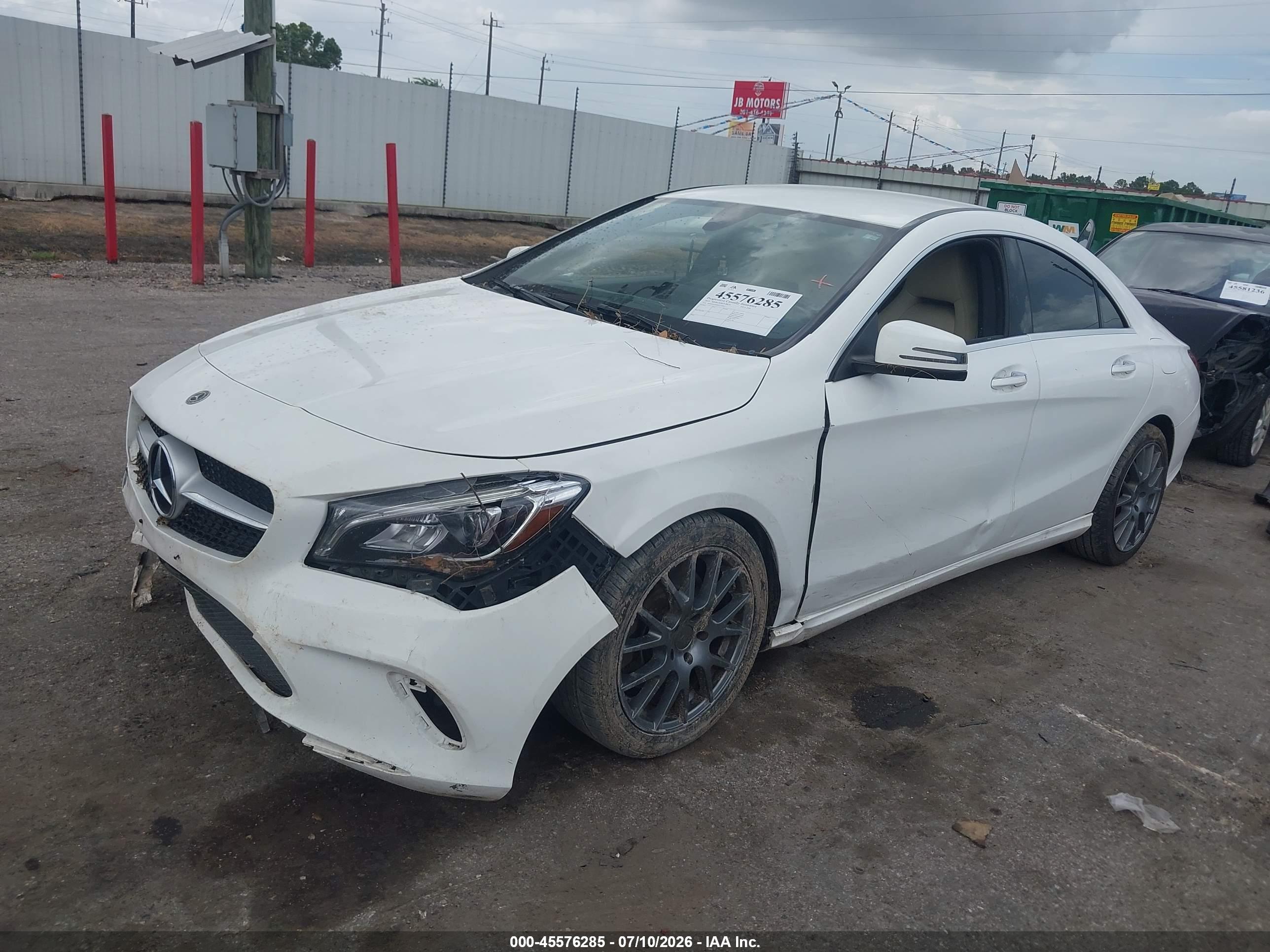 2019 MERCEDES-BENZ CLA 250 CLA250
