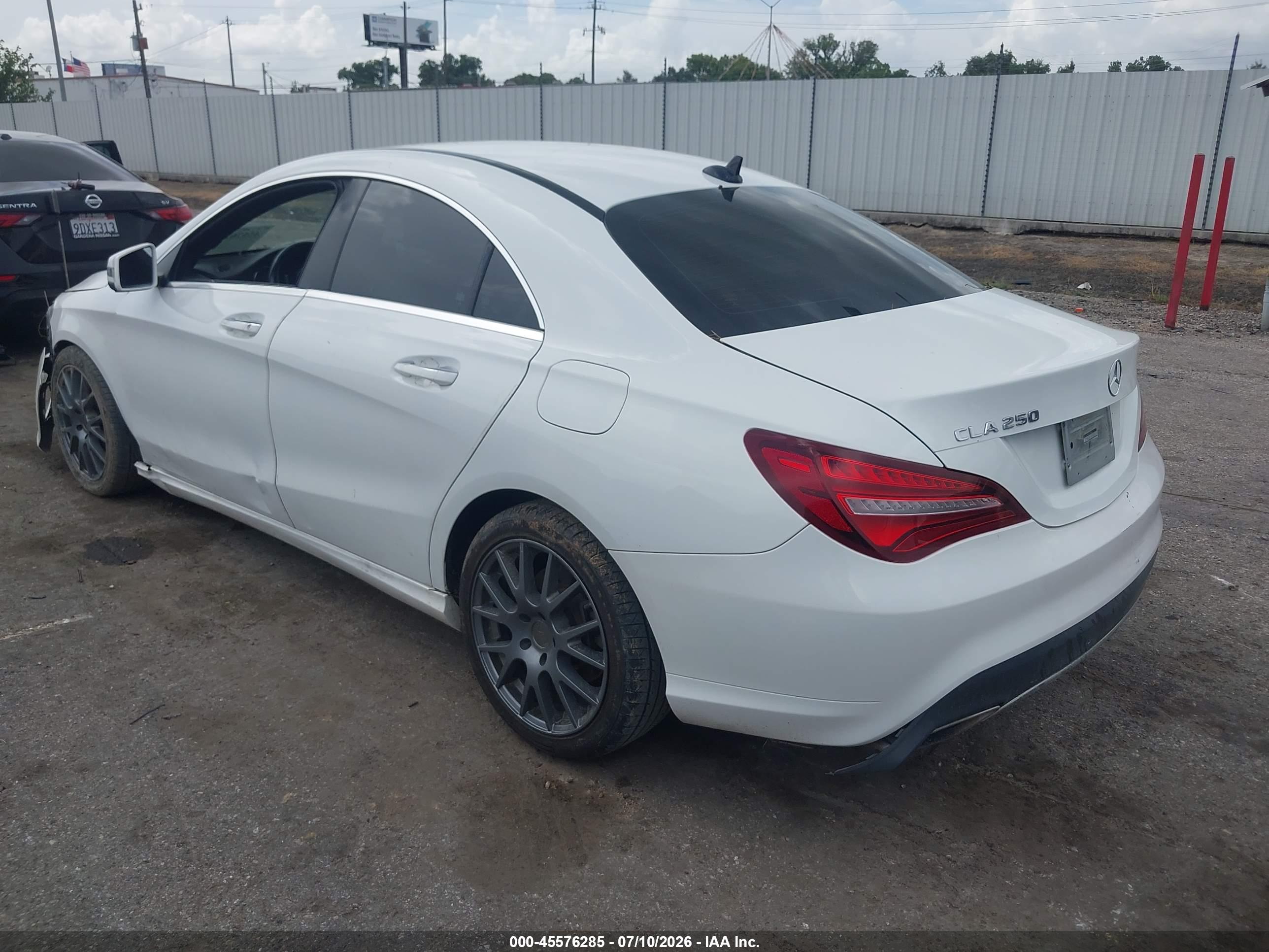 2019 MERCEDES-BENZ CLA 250 CLA250