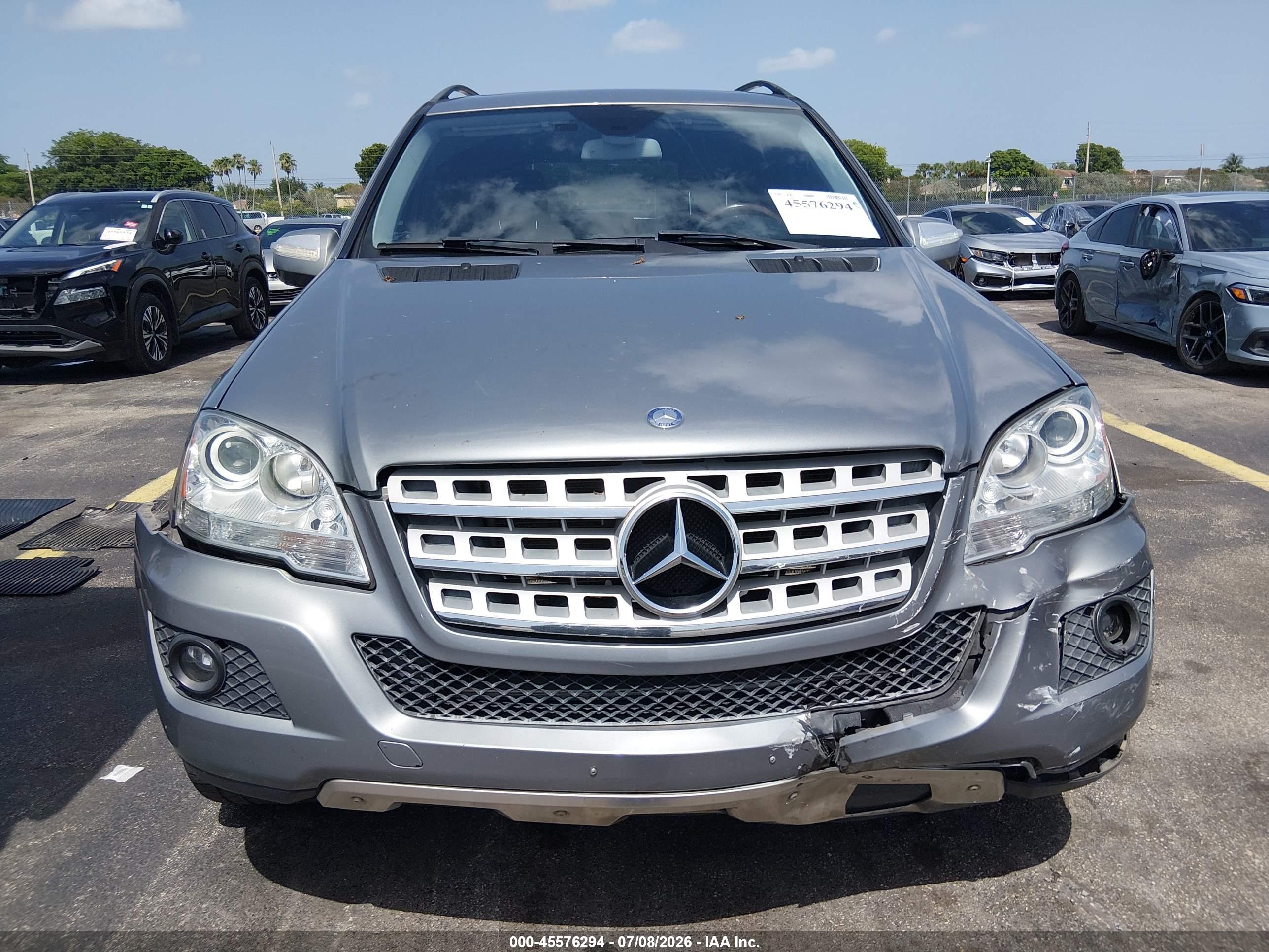 2010 MERCEDES-BENZ ML 350 ML350 4-MATIC