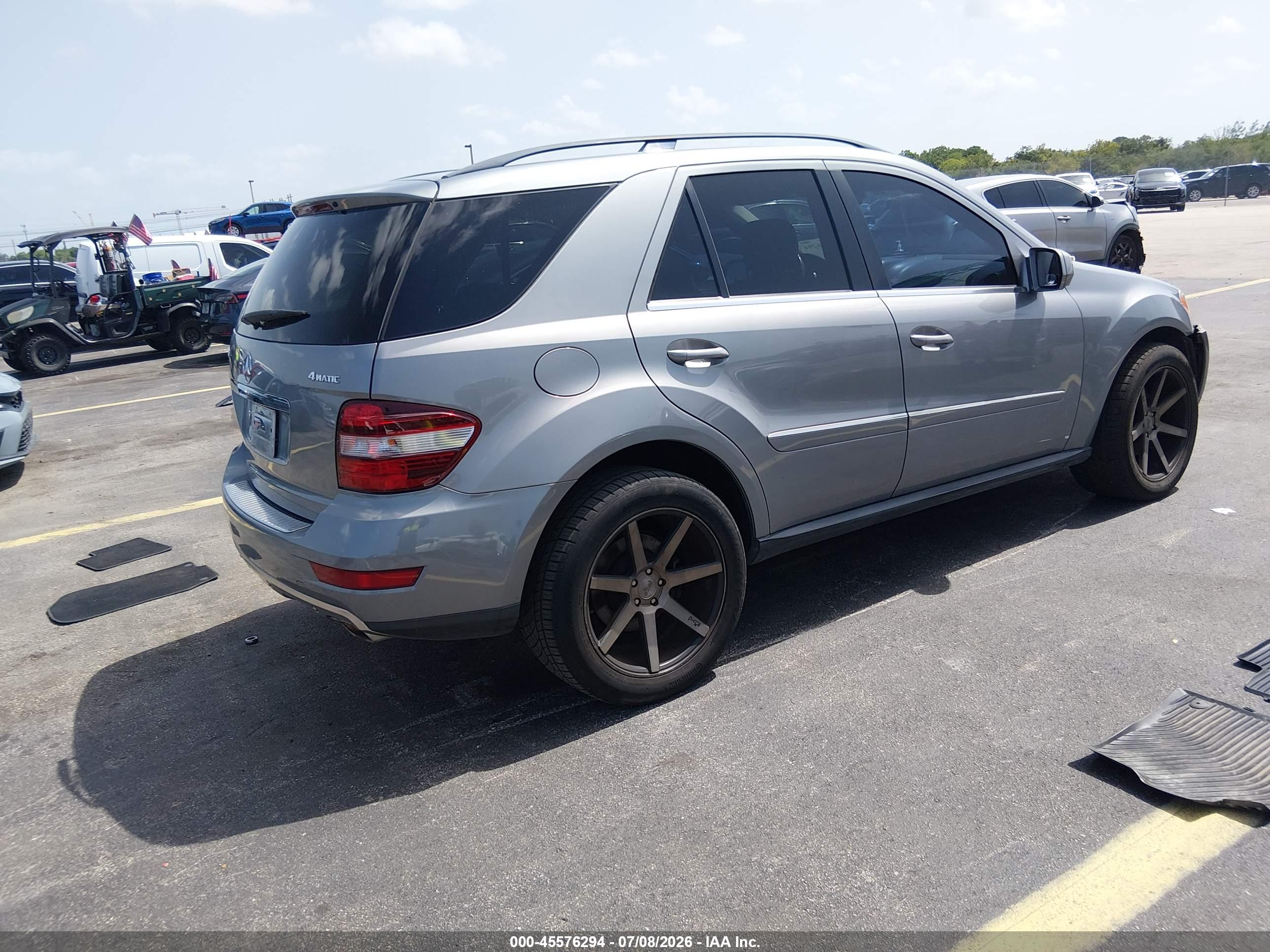 2010 MERCEDES-BENZ ML 350 ML350 4-MATIC