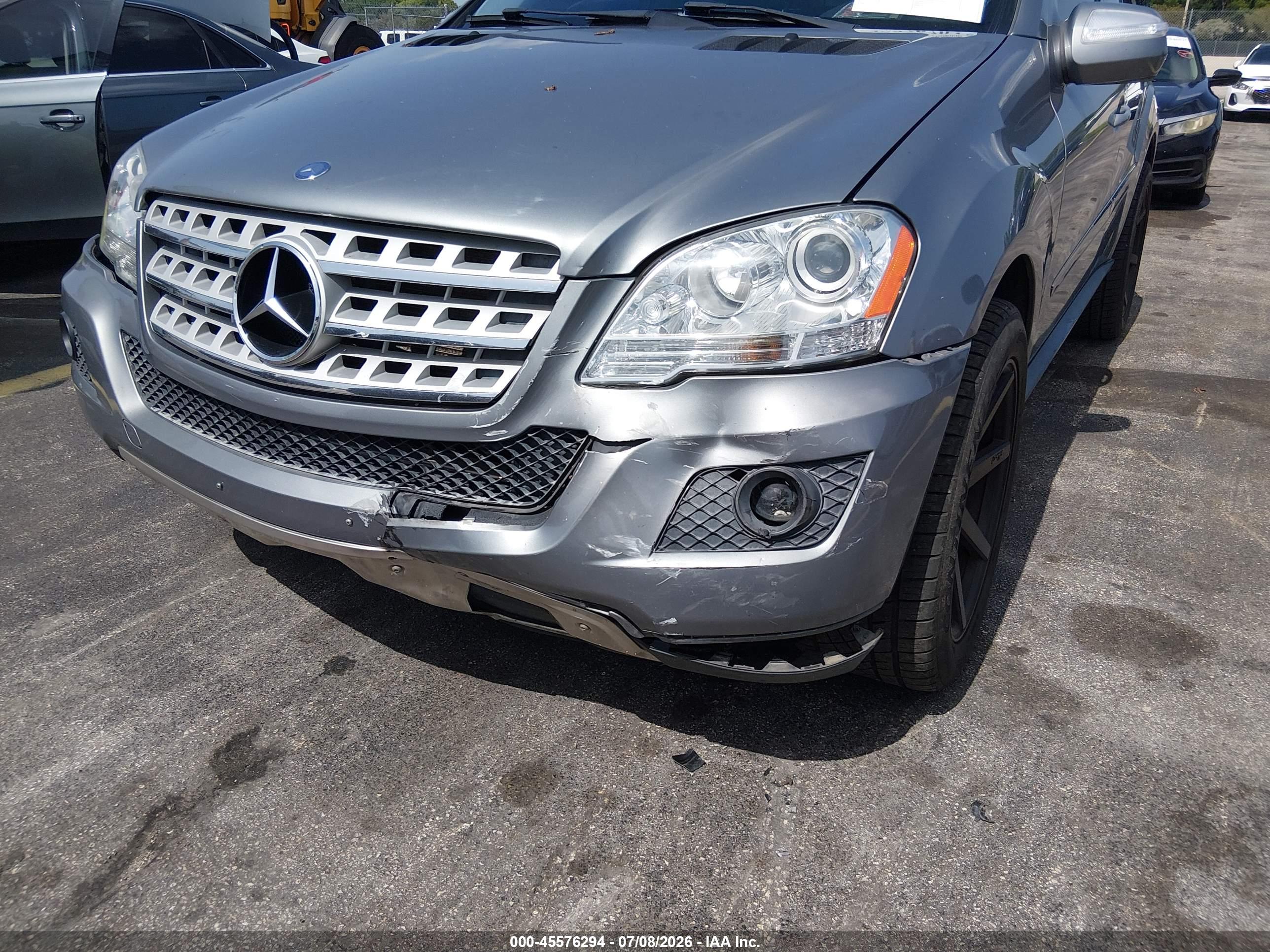 2010 MERCEDES-BENZ ML 350 ML350 4-MATIC