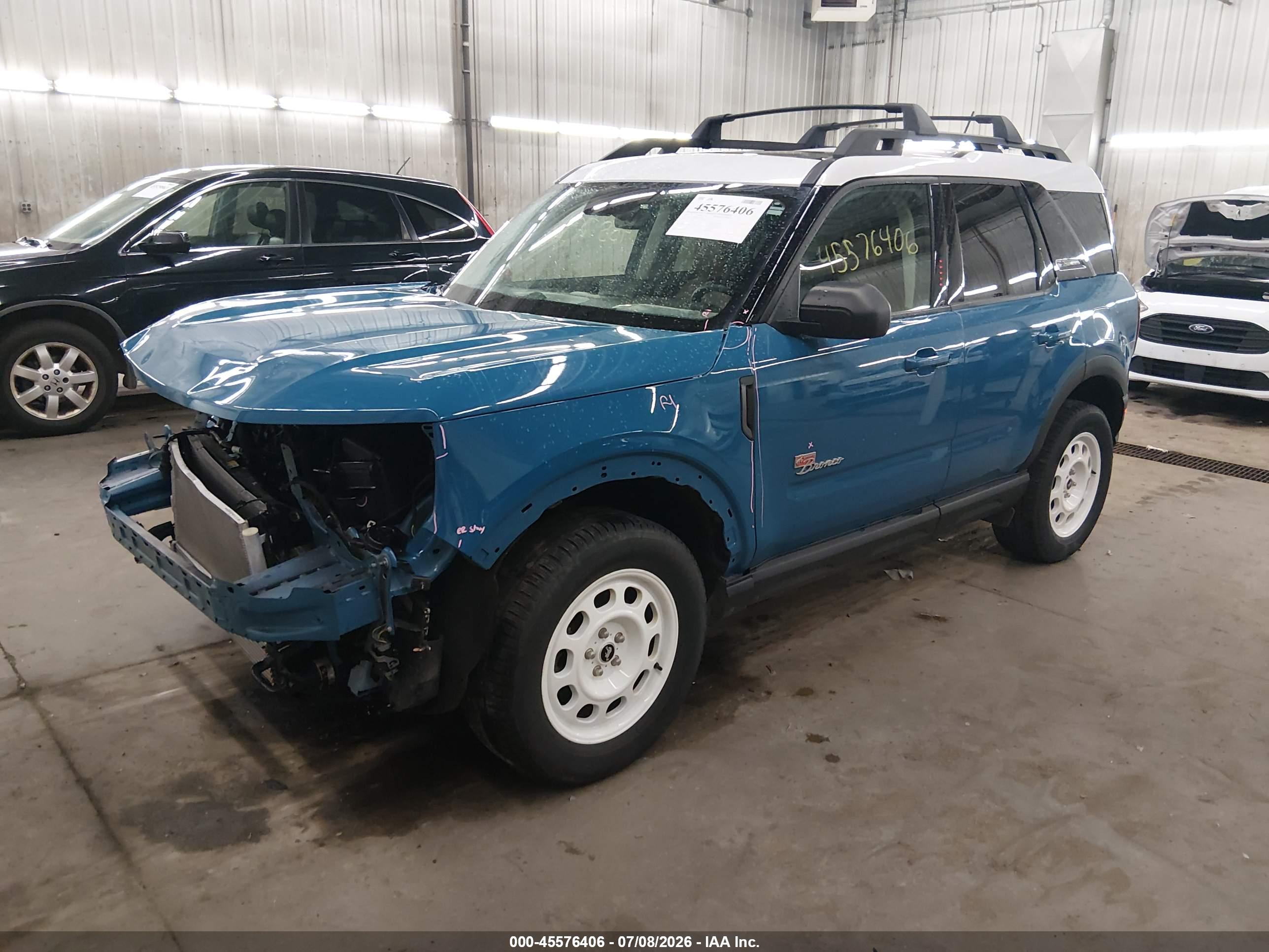 2023 FORD BRONCO SPORT HERITAGE LIMITED — I2