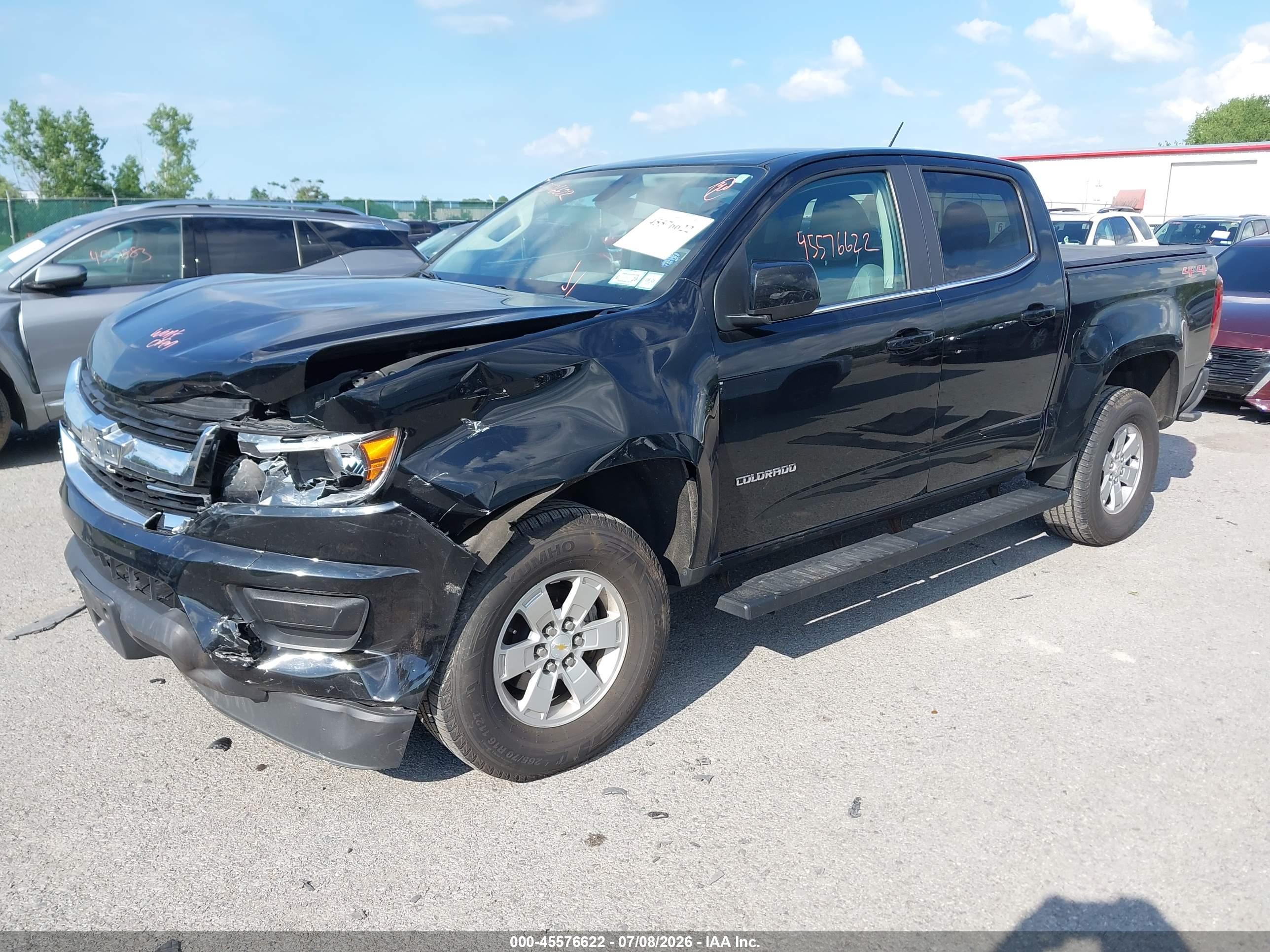 2020 CHEVROLET COLORADO 4WD  SHORT BOX WT — I2