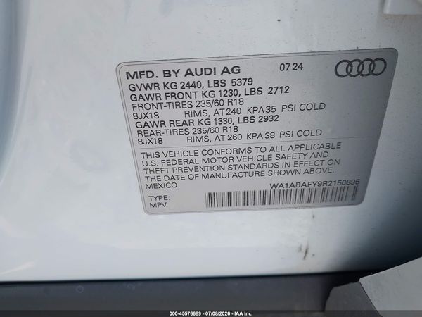2024 AUDI Q5