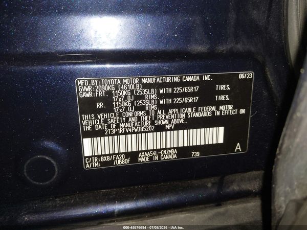 2023 TOYOTA RAV4 XLE
