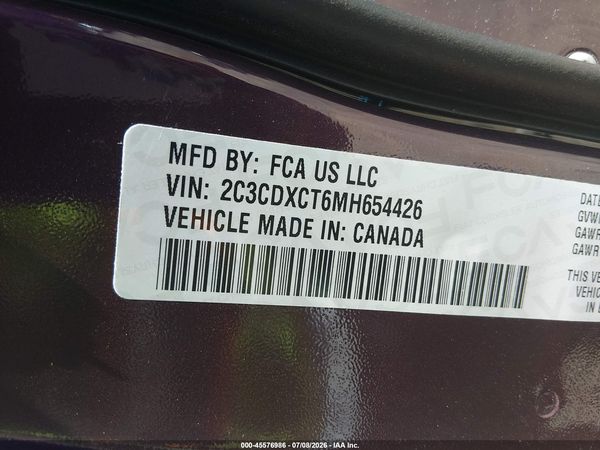 2021 DODGE CHARGER R/T RWD