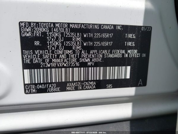 2023 TOYOTA RAV4 XLE