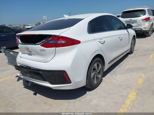 2018 HYUNDAI IONIQ HYBRID SEL