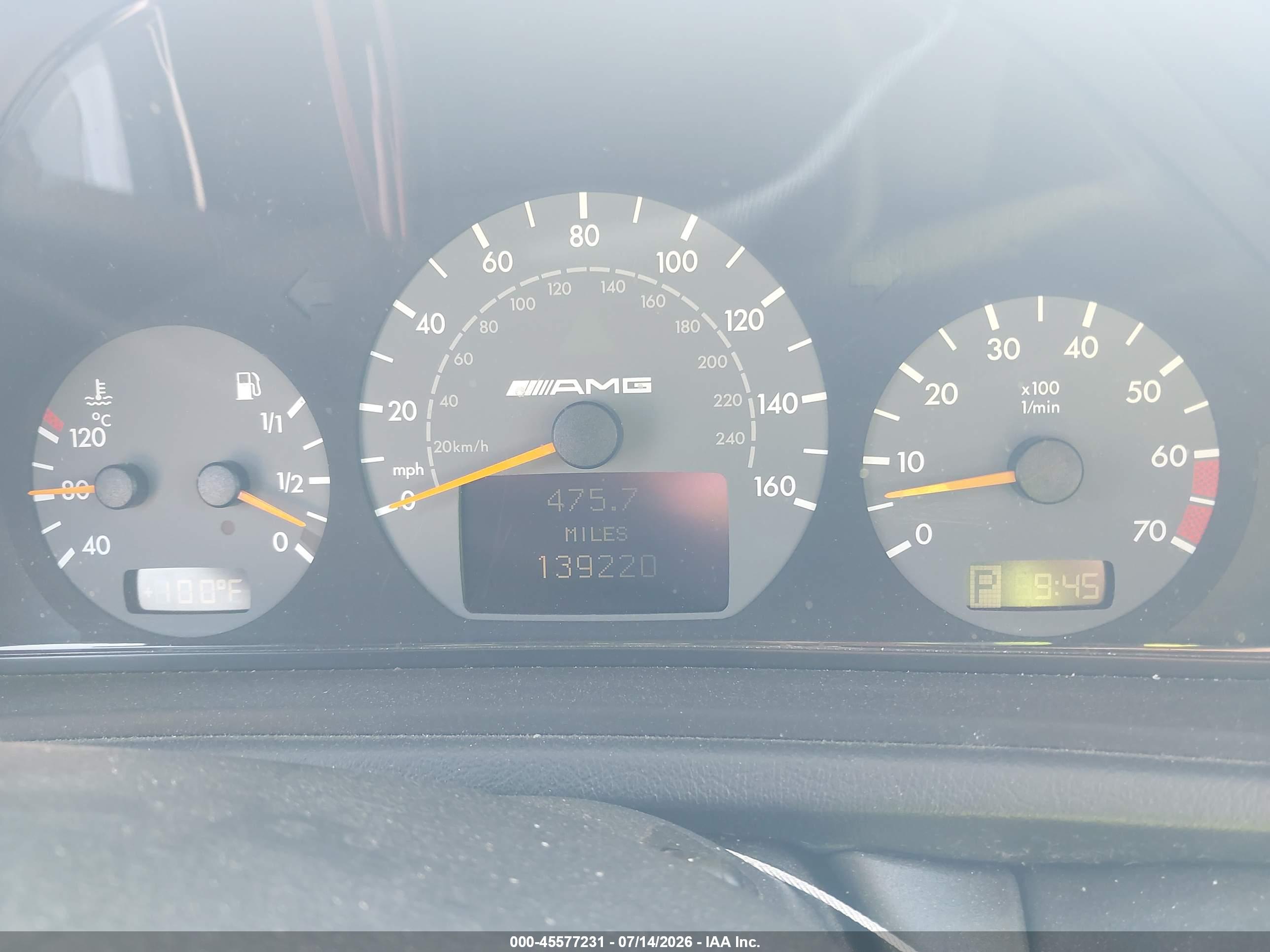 2001 MERCEDES-BENZ CLK 55 AMG CLK55 AMG