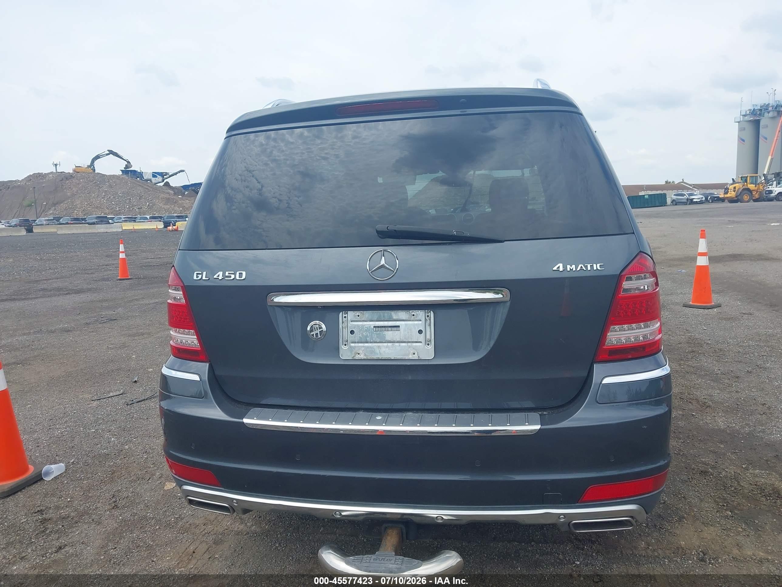 2012 MERCEDES-BENZ GL 450 4MATIC