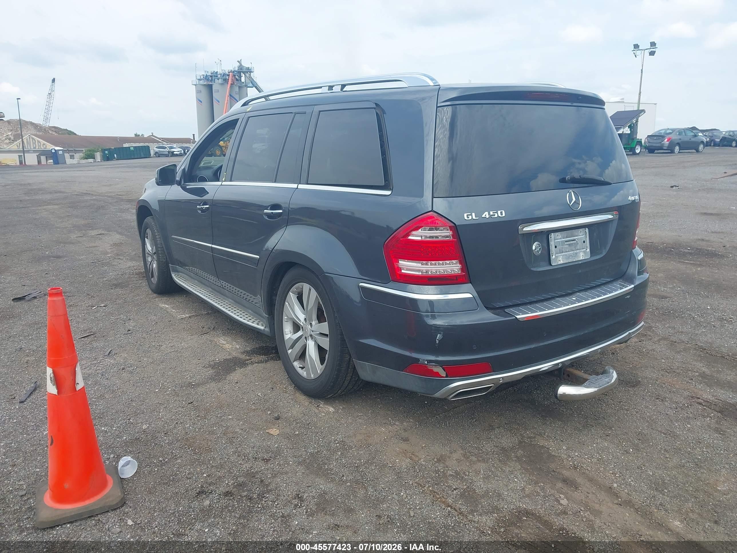 2012 MERCEDES-BENZ GL 450 4MATIC