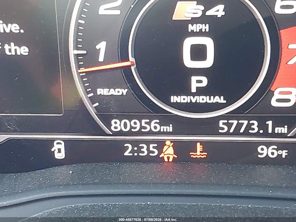 2018 AUDI S4 3.0T PREMIUM PLUS