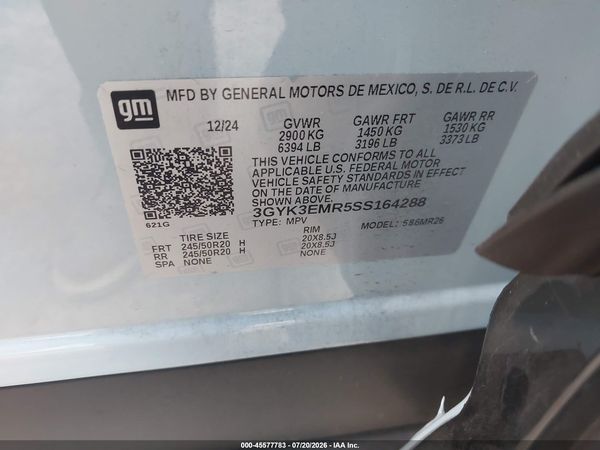 2025 CADILLAC OPTIQ SPORT 1 AWD