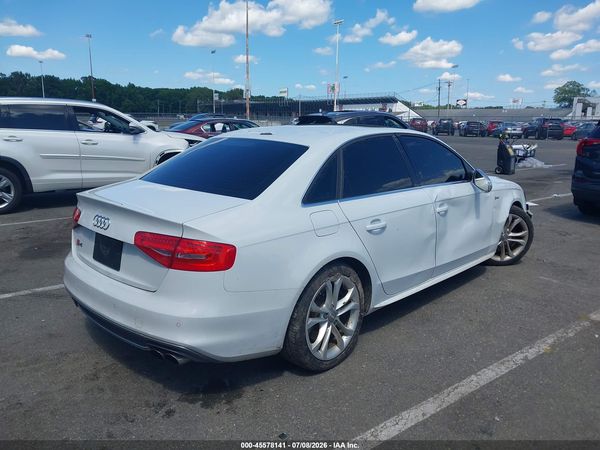 2014 AUDI S4 3.0T PREMIUM PLUS