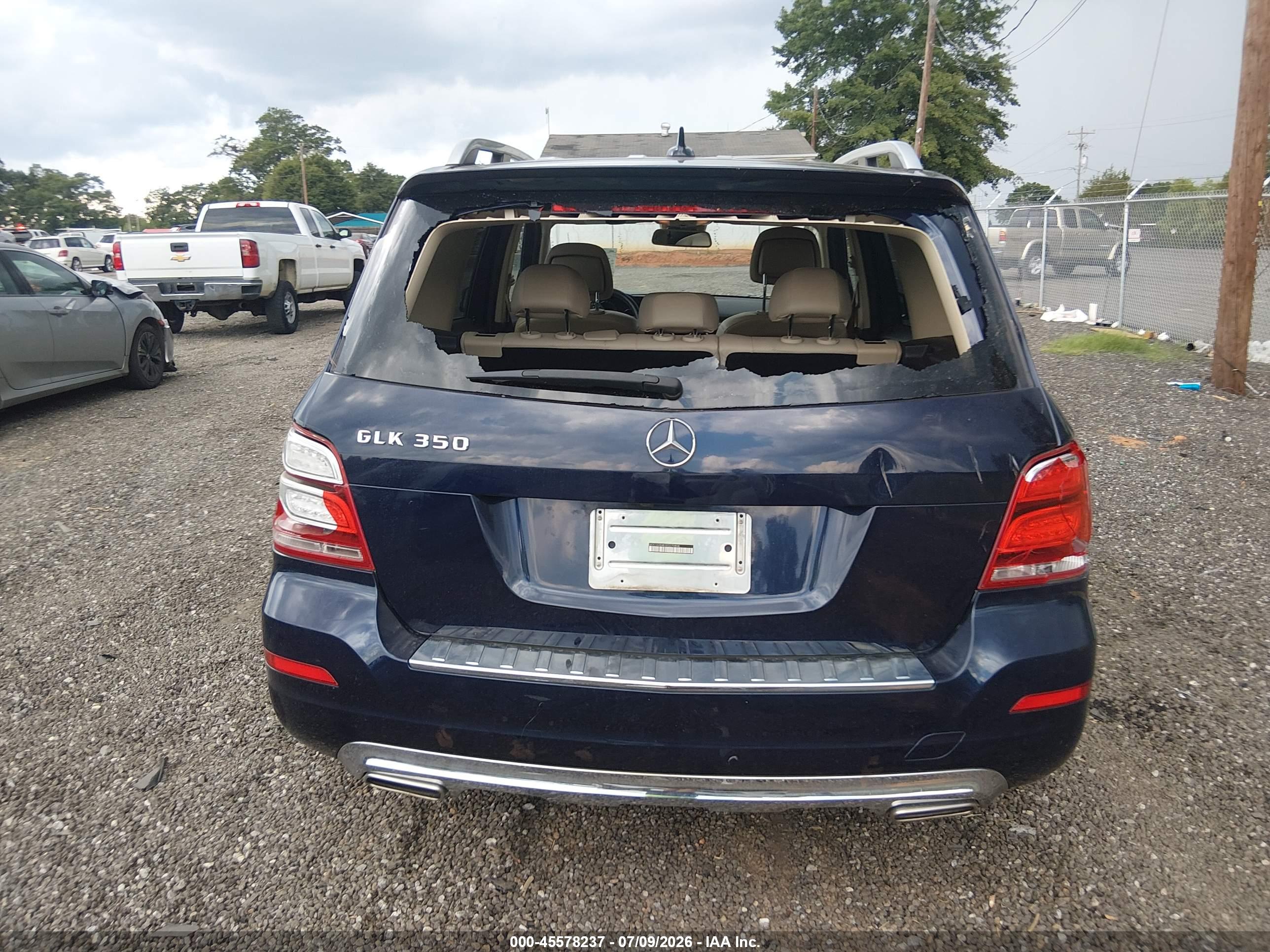 2014 MERCEDES-BENZ GLK 350 GLK350