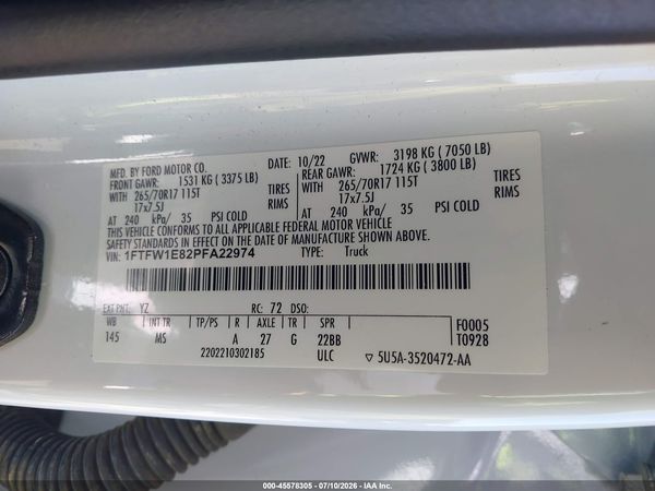 2023 FORD F-150