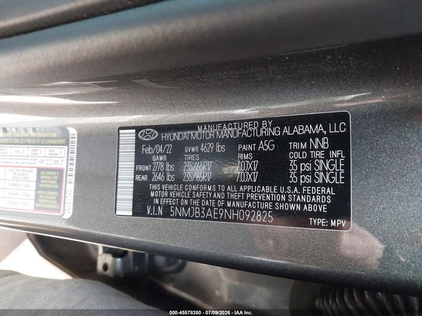 2022 HYUNDAI TUCSON SEL