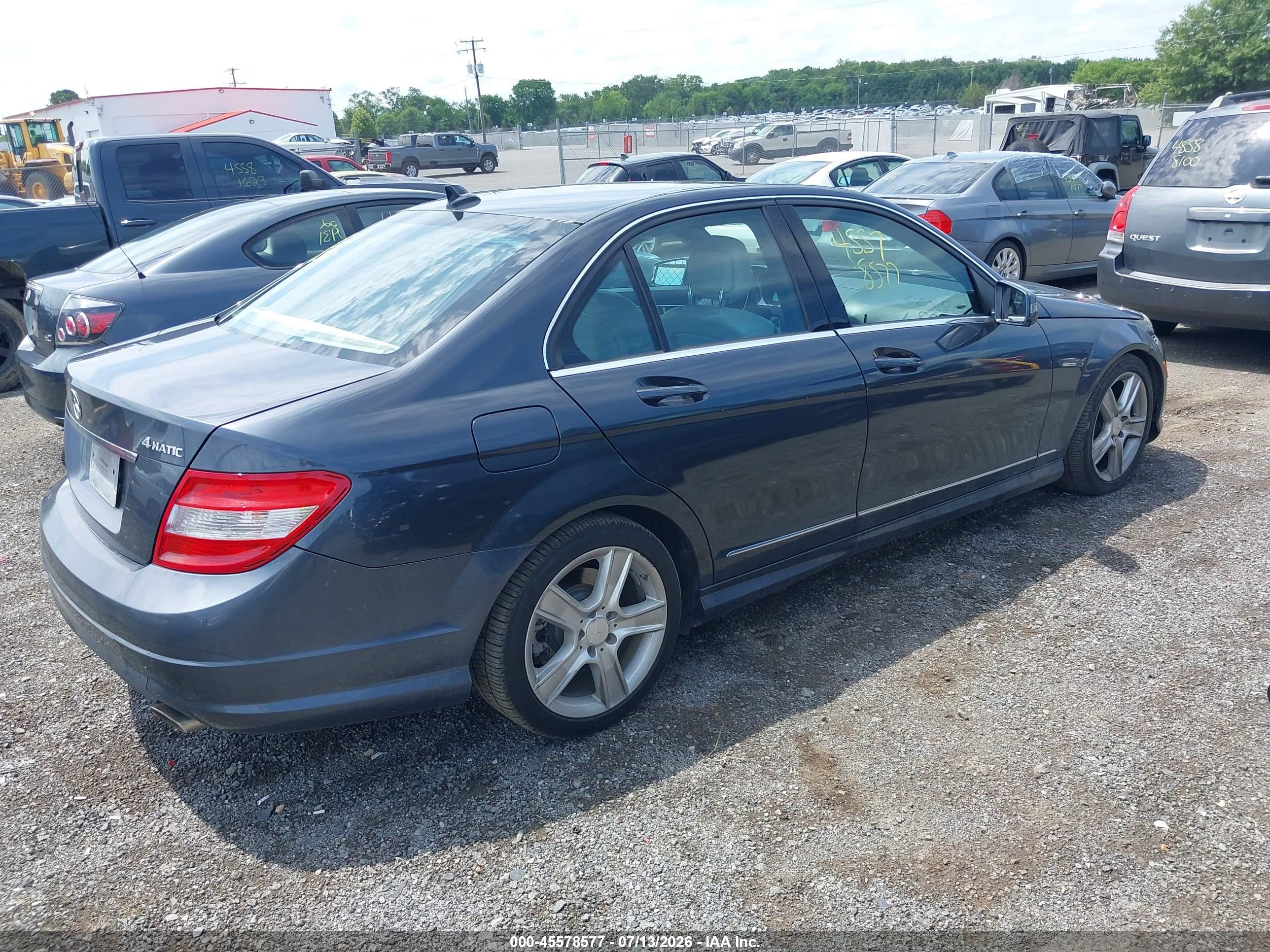 2011 MERCEDES-BENZ C 300 C300 4-MATIC