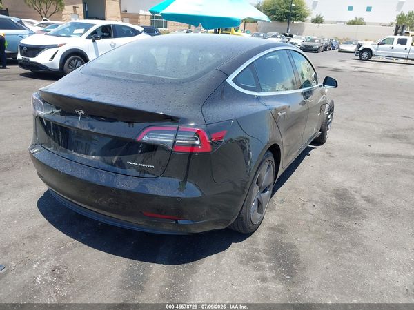 2018 TESLA MODEL 3 LONG RANGE/PERFORMANCE