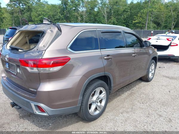 2017 TOYOTA HIGHLANDER LIMITED