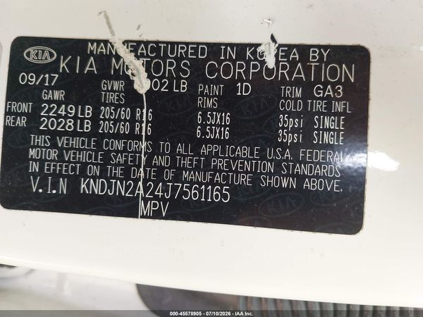 2018 KIA SOUL Base
