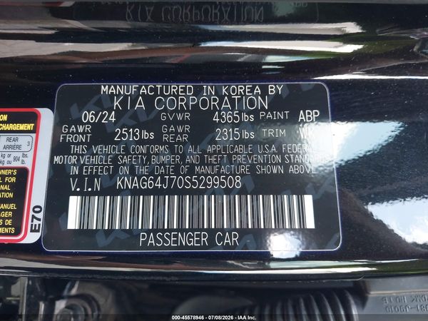 2025 KIA K5 GT-LINE