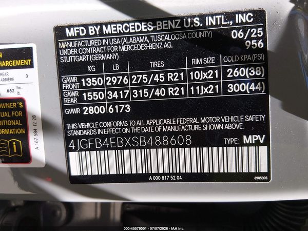 2025 MERCEDES-BENZ GLE 350 GLE350 4MATIC