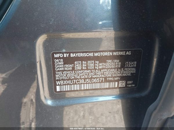 2018 BMW X1 SDRIVE28I