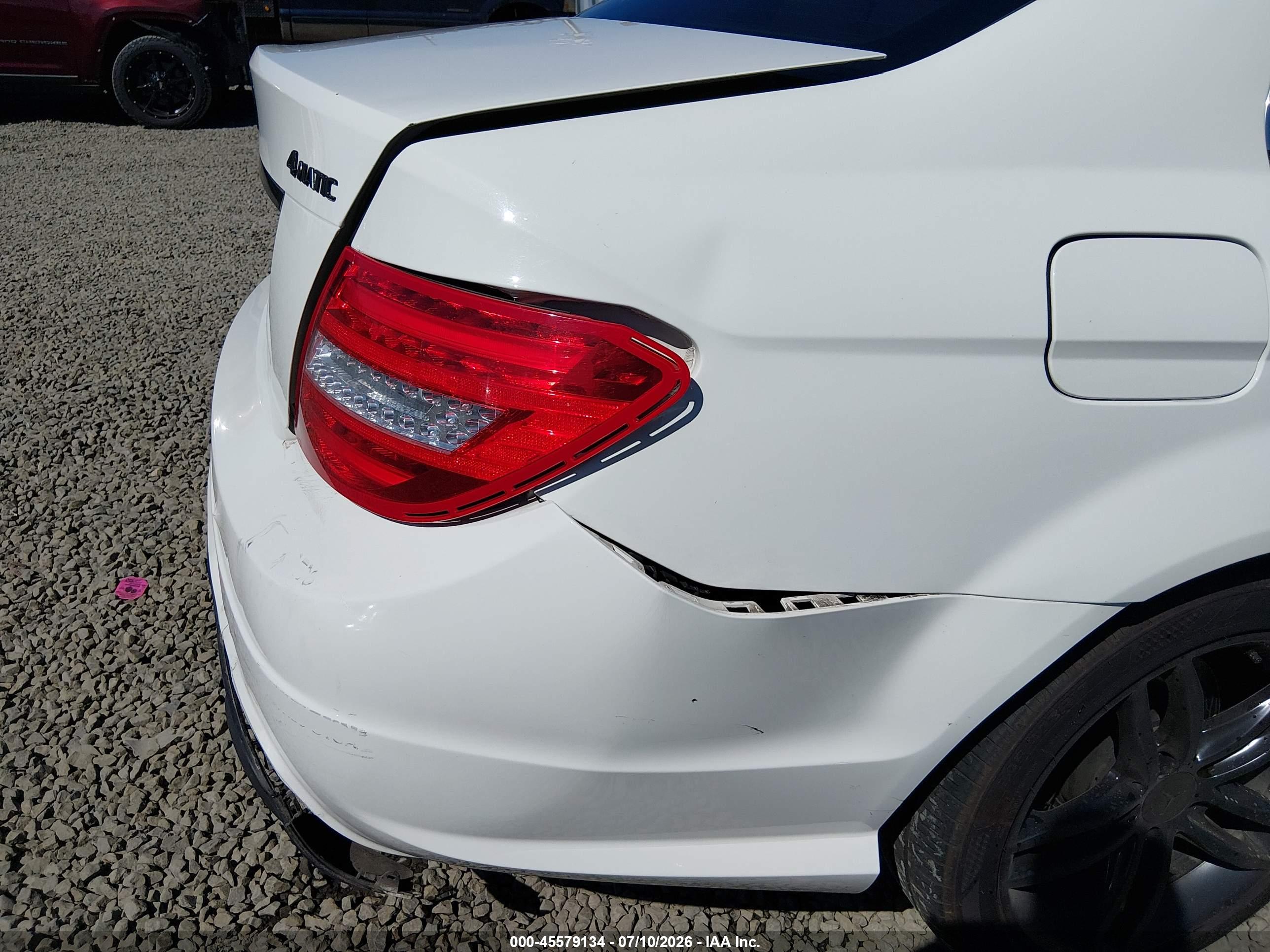 2012 MERCEDES-BENZ C 300 SPORT 4MATIC