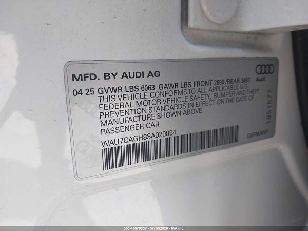 2025 AUDI A6 E-TRON PREMIUM