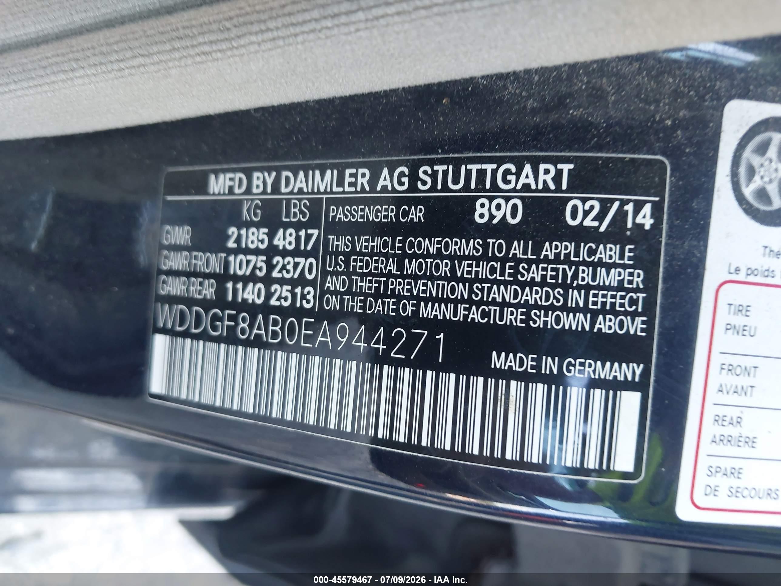 2014 MERCEDES-BENZ C 300 C300 4 MATIC