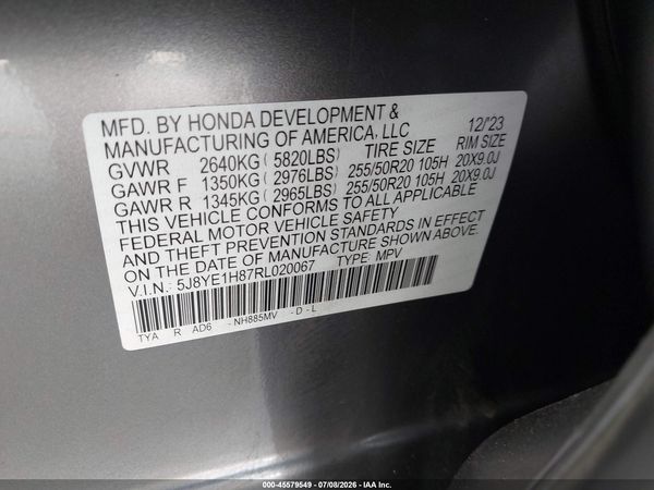 2024 ACURA MDX ADVANCE PACKAGE