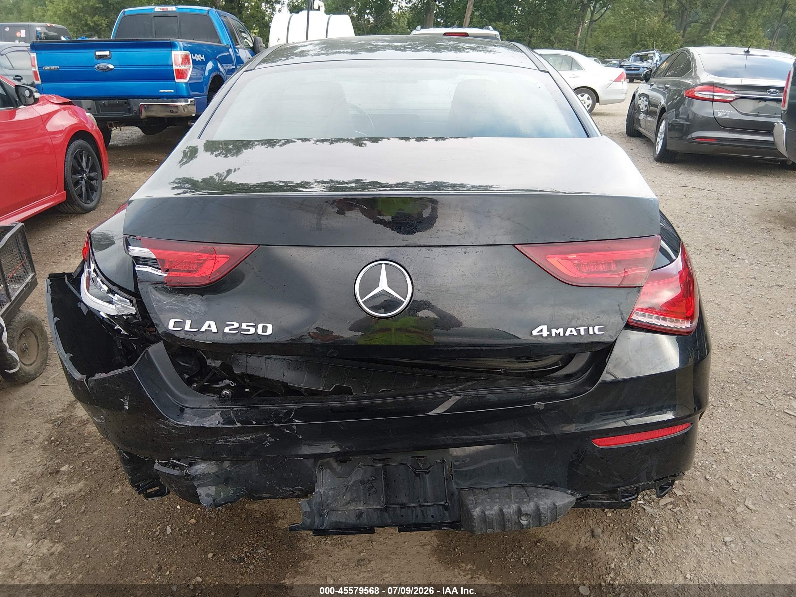 2022 MERCEDES-BENZ CLA 250 COUPE 4MATIC
