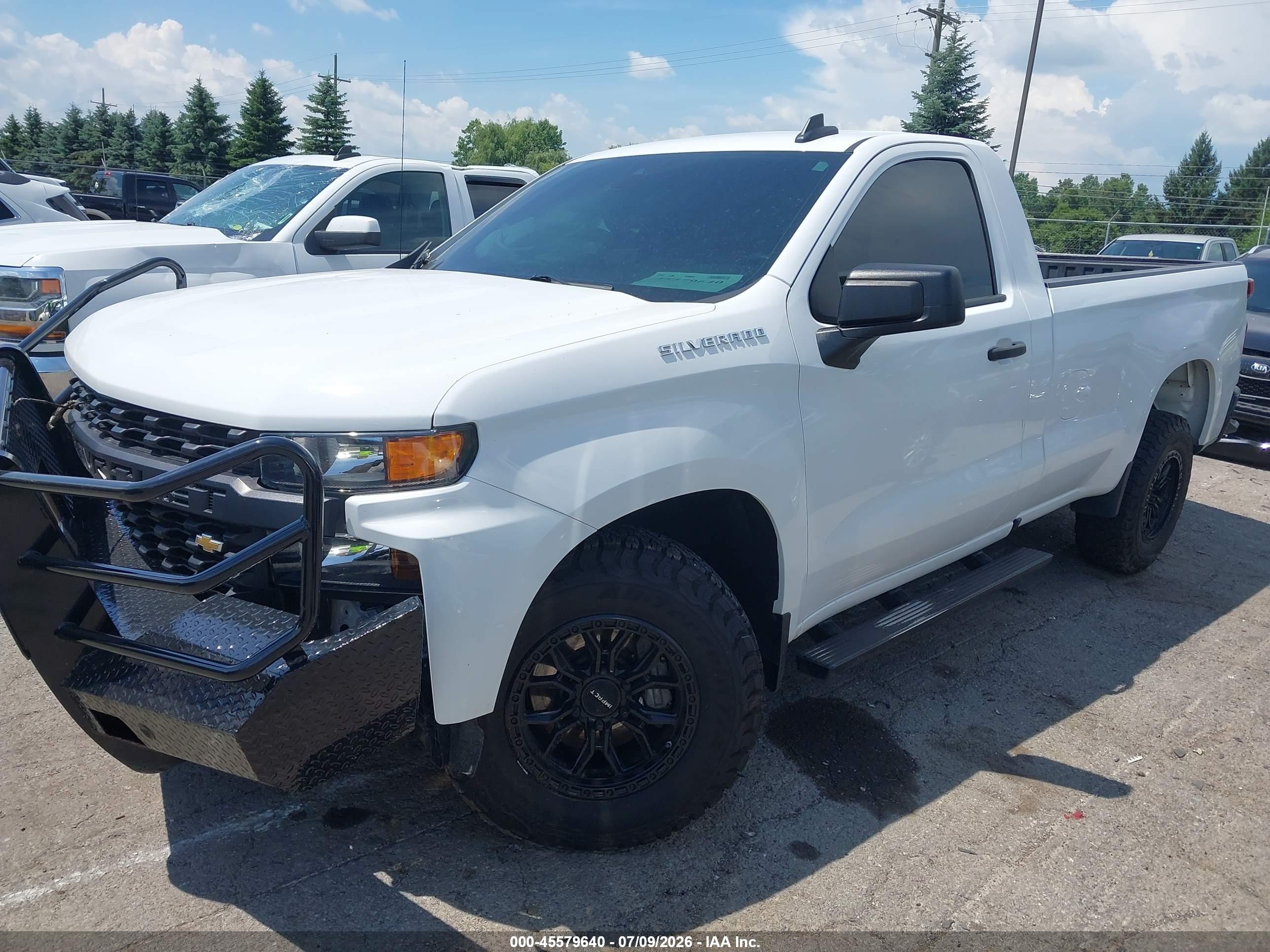 2021 CHEVROLET SILVERADO 1500 2WD  LONG BED WT — I2