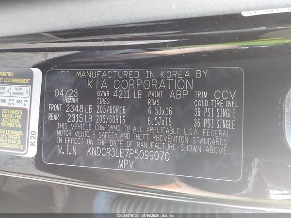 2023 KIA NIRO EX