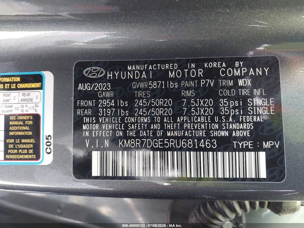 2024 HYUNDAI PALISADE CALLIGRAPHY