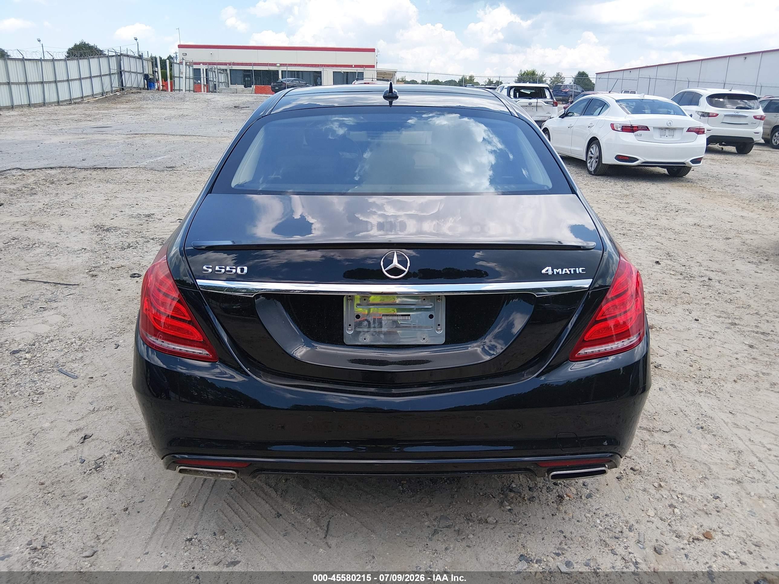 2015 MERCEDES-BENZ S 550 4MATIC