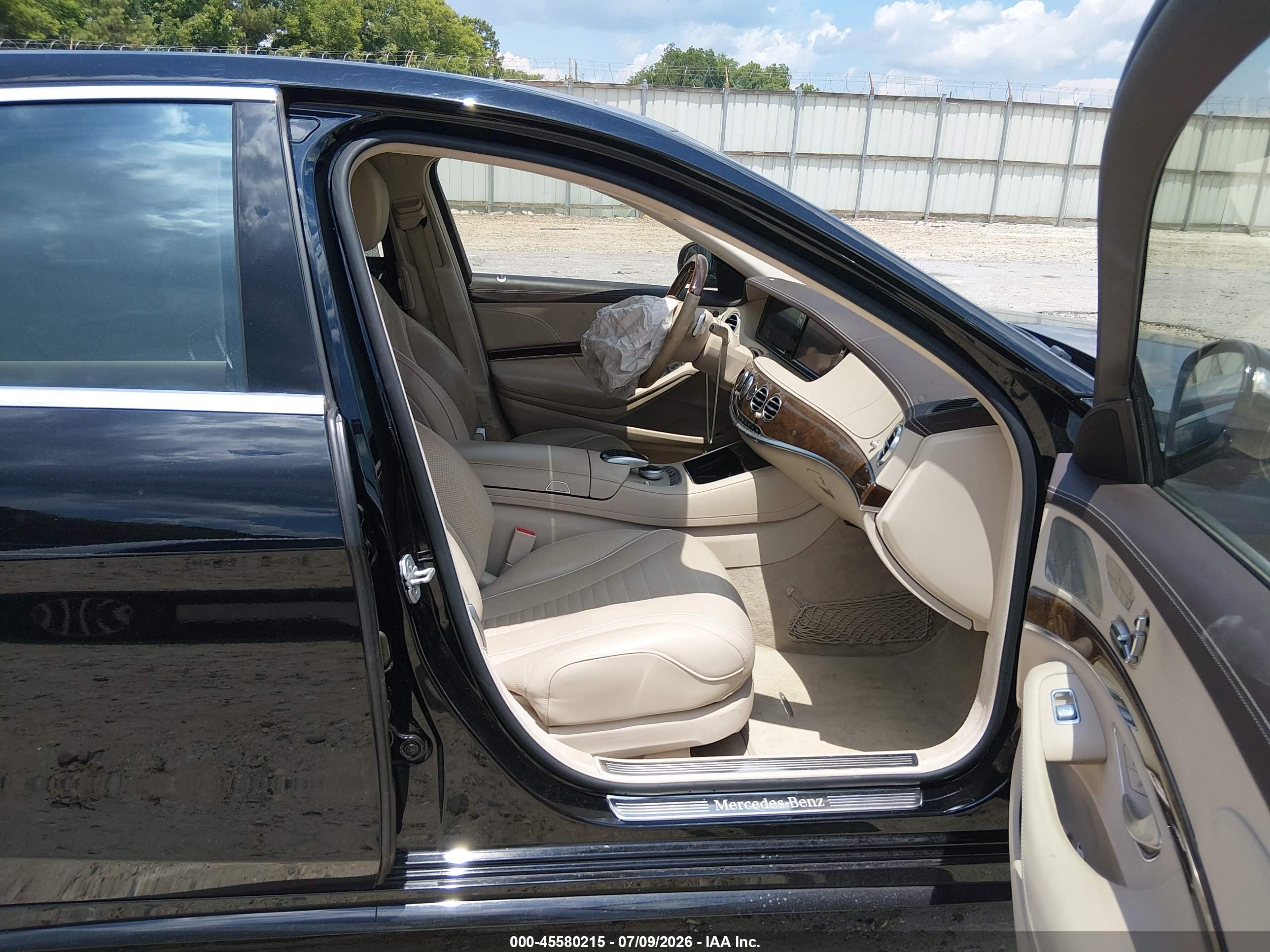 2015 MERCEDES-BENZ S 550 4MATIC