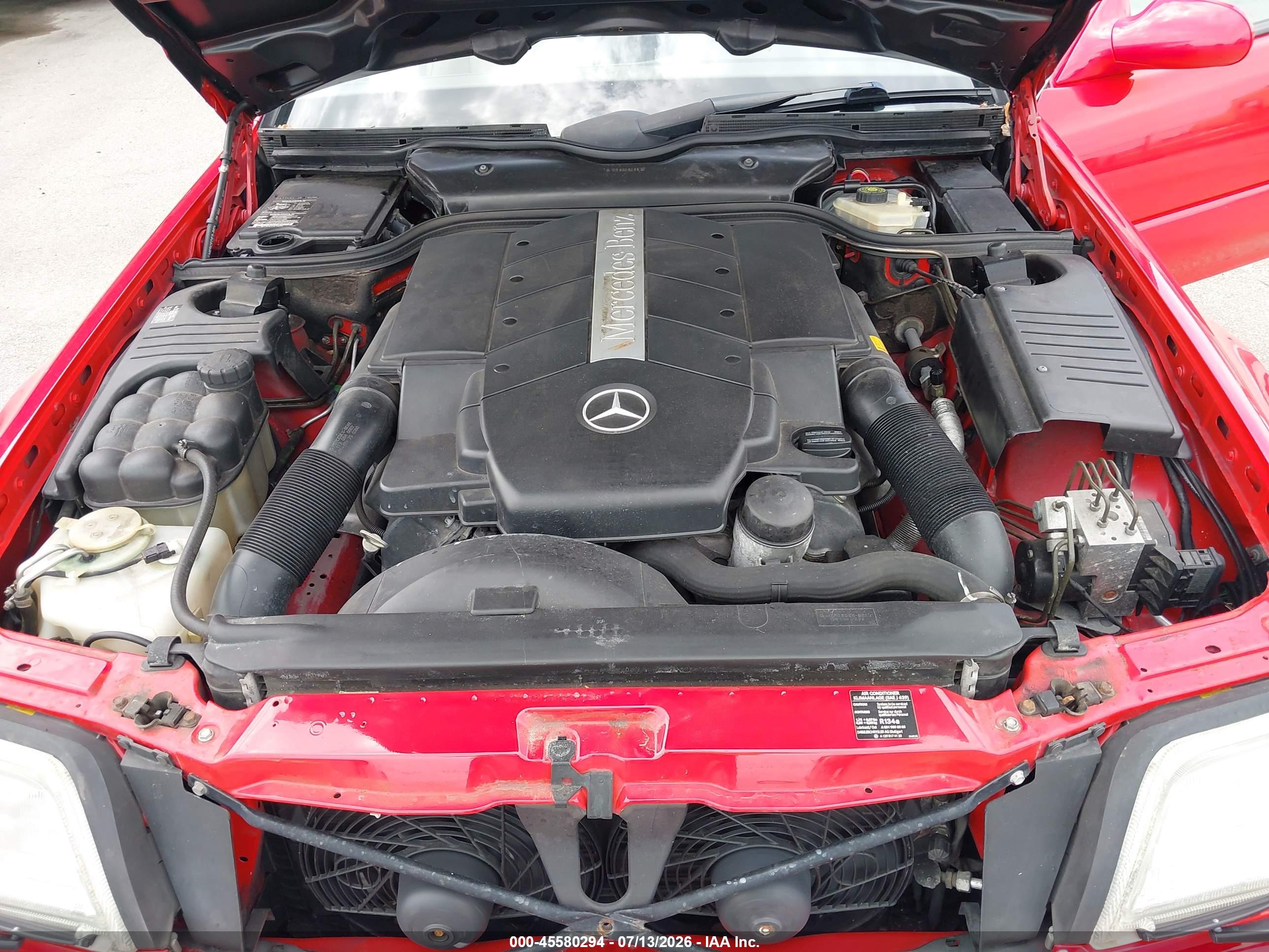 2002 MERCEDES-BENZ SL 500 SL500