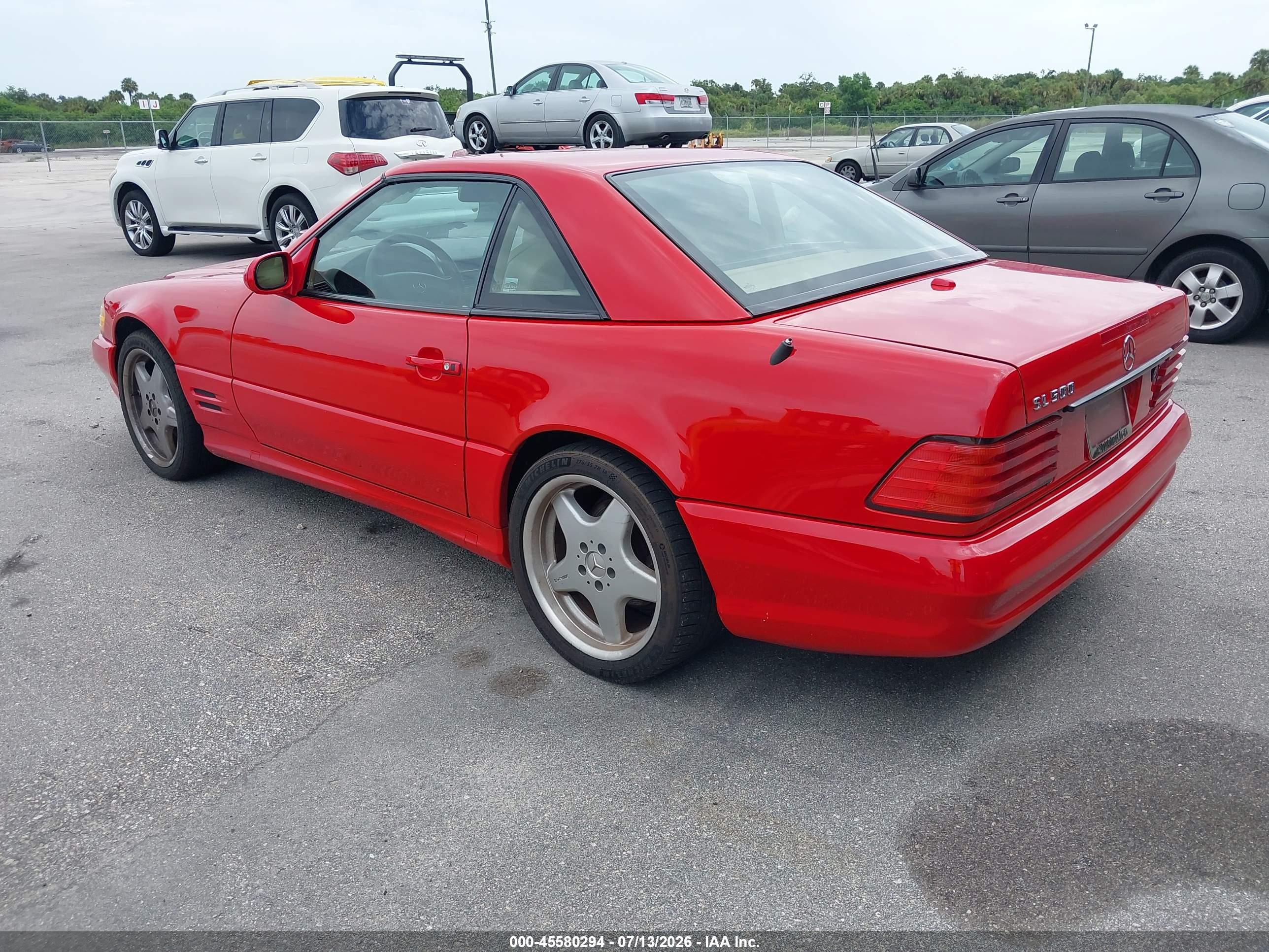 2002 MERCEDES-BENZ SL 500 SL500