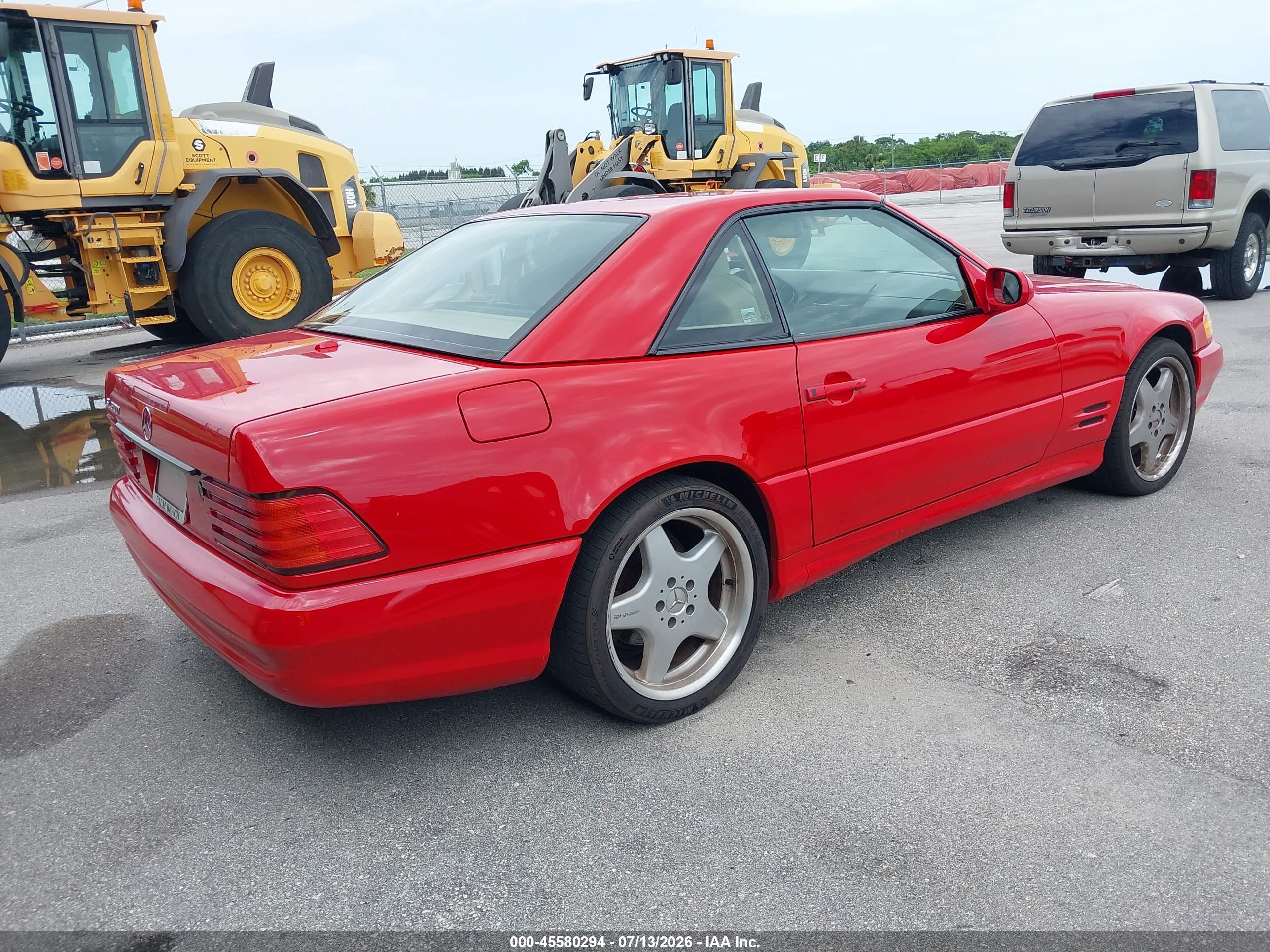 2002 MERCEDES-BENZ SL 500 SL500