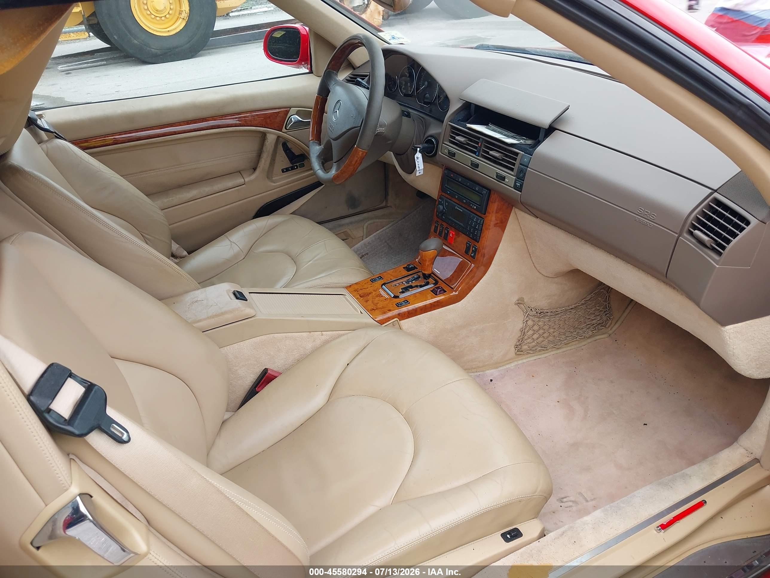 2002 MERCEDES-BENZ SL 500 SL500